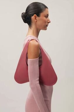 NWT Baobab Miko Leather Shoulder Bag in Lover